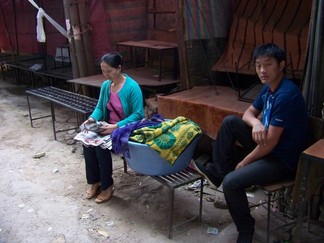 Tibetan Camp, Delhi, India.