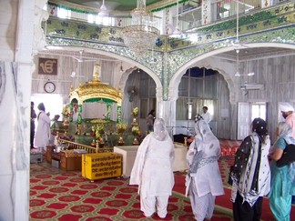 Shrine in Delhi, India.