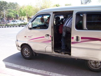 Pirate Bus, Delhi, India.