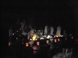 Summer Solstice chants at Widow Jane's Mine, NY.