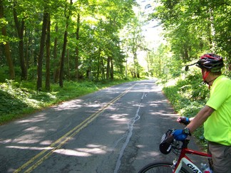 Berkshires Bike Ride, Great Barrington, MA loop.