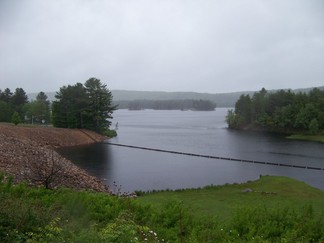 Hike around Lake Tully, NY.