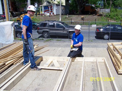 CommerceHub Volunteer Day at Habitat for Humanity.