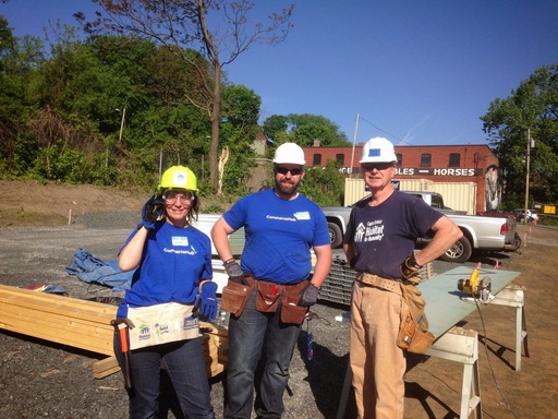 CommerceHub Volunteer Day at Habitat for Humanity.