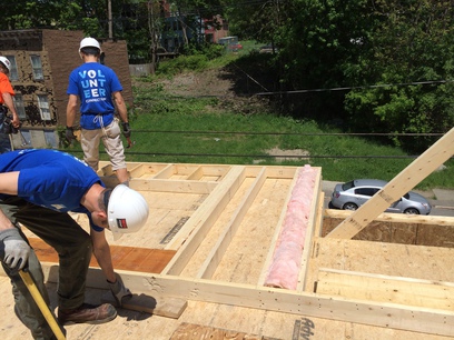 CommerceHub Volunteer Day at Habitat for Humanity.