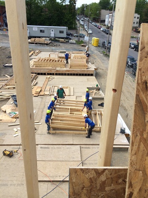 CommerceHub Volunteer Day at Habitat for Humanity.