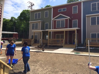 Troy Habitat for Humanity Build.