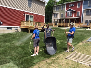 Troy Habitat for Humanity Build.