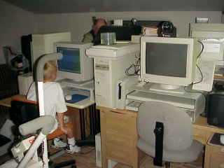 Computer room.