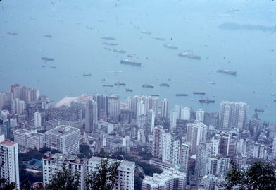 View from Victoria Peak.