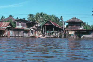 Bangkok waterways.