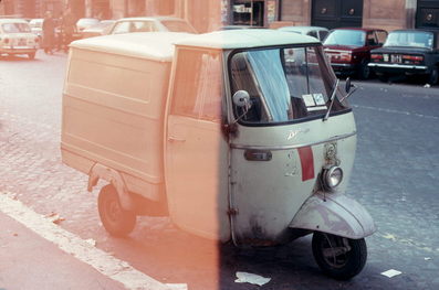 Three Wheeled Truck.