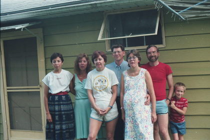 Liz, Mary, Barbara, Robert, Cathy, Brian and David.