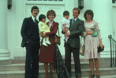 Linda and Charles with and Sandy and Bill with Kelly