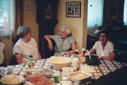 Berthat, Emily and Olga.