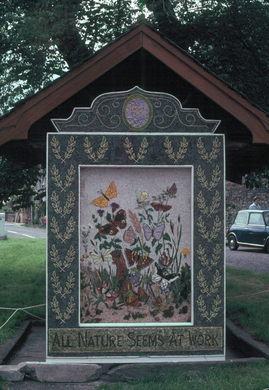 Ashford Well Dressing, Derbyshire