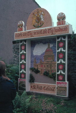 Ashford Well Dressing, Derbyshire