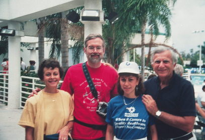 Esther, Brian, Debra, and Arnold.