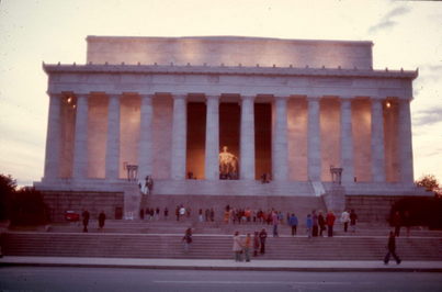 Lincoln Memorial, Washington, DC.