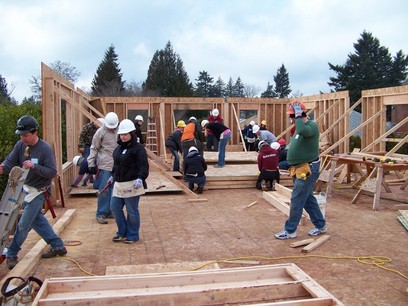 Martins Site, framing.