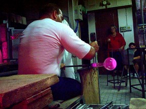 Venice Glass Blowing.