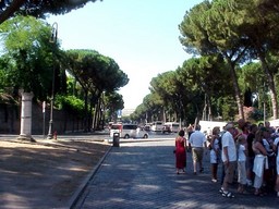 Street in Rome.