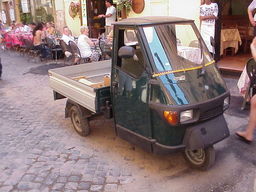 Three Wheeled Truck.