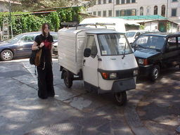 Three Wheeled Truck.