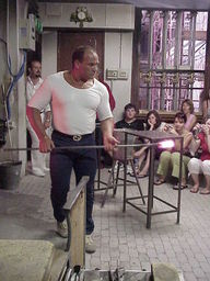 Venice Glass Blowing.