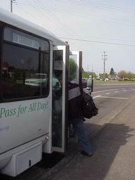 Local bus, Newberg, OR.