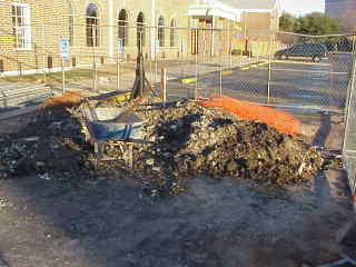 Construction Storage Area.