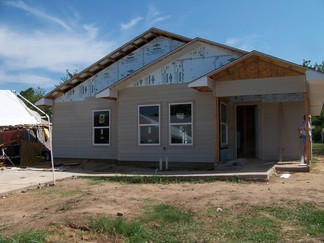 Denton Habitat for Humanity Build.