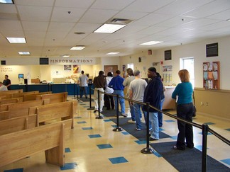 DMV, Albany, NY.