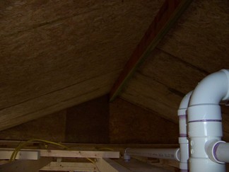N. Pearl attic crawl space.