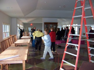 Dining Area, KTD Monastery, Woodstock, NY.