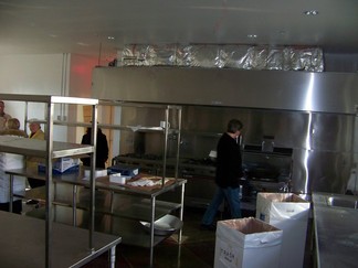 Kitchen, KTD Monastery, Woodstock, NY.